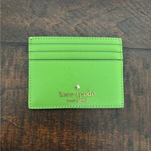 Kate Spade Green Card Holder